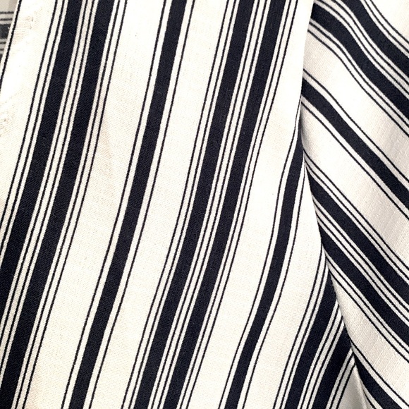 Wrap front striped blouse - Picture 3 of 6